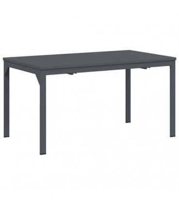 vidaXL Patio Table Anthracite 180 x 80 x 74 cm Powder-Coated Steel