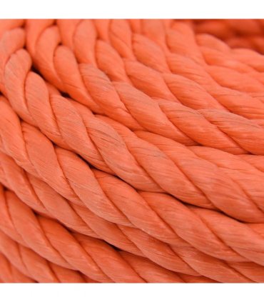 vidaXL Work Rope Orange 12 mm 25 m Polypropylene