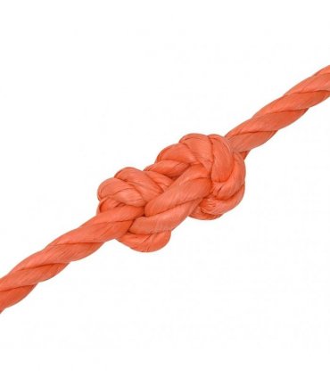 vidaXL Work Rope Orange 12 mm 25 m Polypropylene
