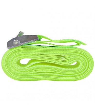 vidaXL Straps 10 pcs 0.25 Tonnes 5mx25mm Fluorescent Green