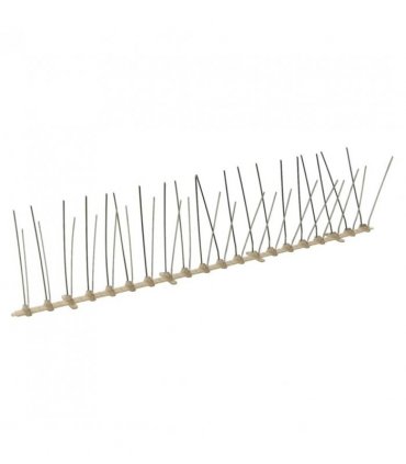 vidaXL 4-row Plastic Bird & Pigeon Spikes Set of 20 10 m