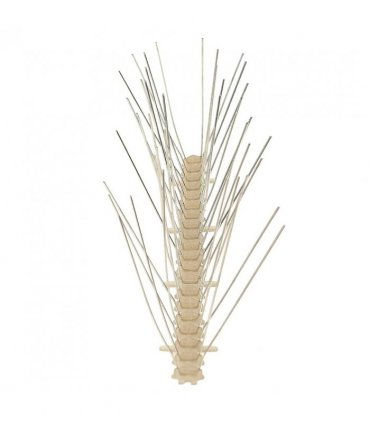 vidaXL 4-row Plastic Bird & Pigeon Spikes Set of 20 10 m