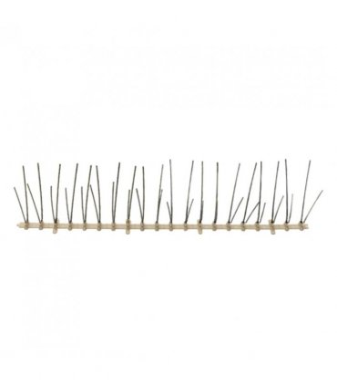 vidaXL 4-row Plastic Bird & Pigeon Spikes Set of 20 10 m