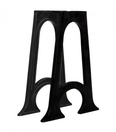 vidaXL Dining Table Legs 2 pcs with Arched Base A-Frame Cast Iron