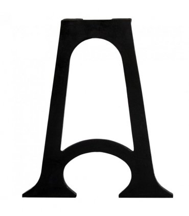 vidaXL Dining Table Legs 2 pcs with Arched Base A-Frame Cast Iron