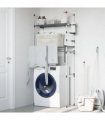 vidaXL Washing Machine Shelf 77x52x192 cm Aluminium