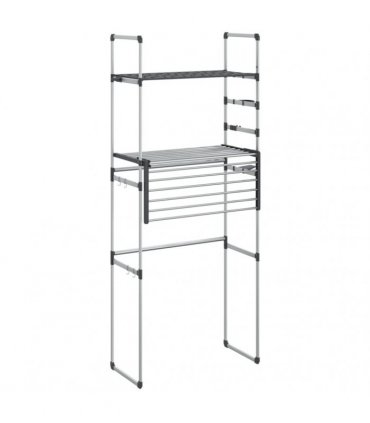 vidaXL Washing Machine Shelf 77x52x192 cm Aluminium