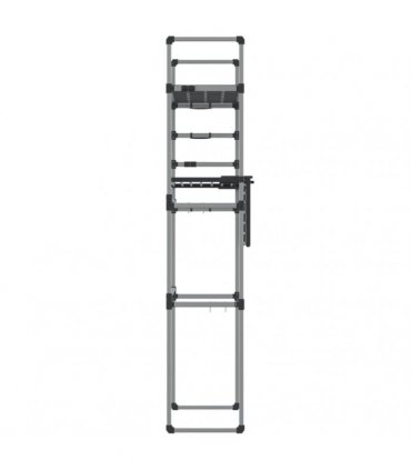 vidaXL Washing Machine Shelf 77x52x192 cm Aluminium