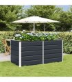 vidaXL Planter Anthracite 160 x 80 x 75 cm Steel
