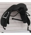 vidaXL Saddle Rack Wall Mounted Black Iron