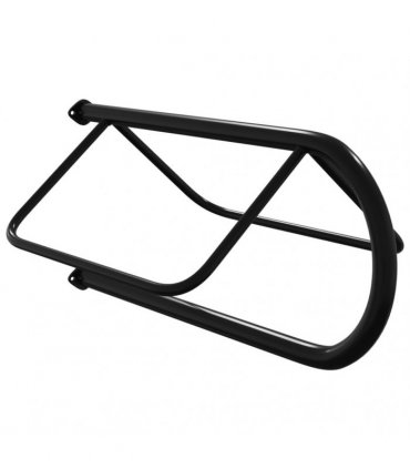 vidaXL Saddle Rack Wall Mounted Black Iron