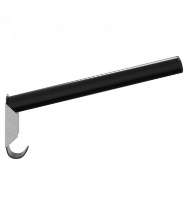 vidaXL Foldable Saddle Rack Wall Mounted Black Iron