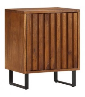 vidaXL Bedside Cabinet 40x30x50 cm Solid Mango Wood