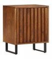 vidaXL Bedside Cabinet 40x30x50 cm Solid Mango Wood