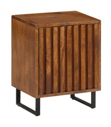 vidaXL Bedside Cabinet 40x30x50 cm Solid Mango Wood