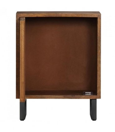 vidaXL Bedside Cabinet 40x30x50 cm Solid Mango Wood