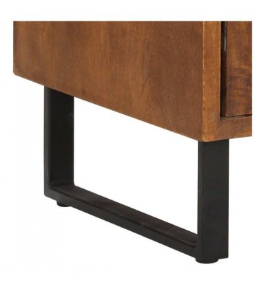 vidaXL Bedside Cabinet 40x30x50 cm Solid Mango Wood