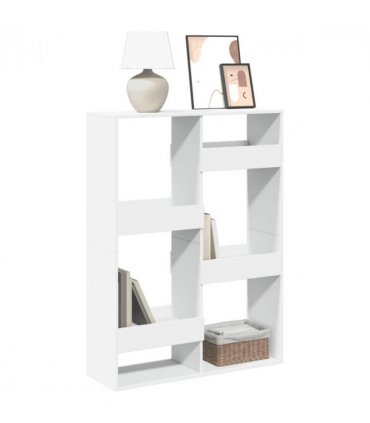 vidaXL Bookcase White 100x33x135 cm Engineered Wood
