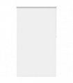 vidaXL Roller Blind Blackout White 140x210 cm Fabric Width 136.6 cm Polyester