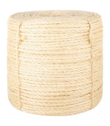 vidaXL Rope 100% Sisal 6 mm 25 m