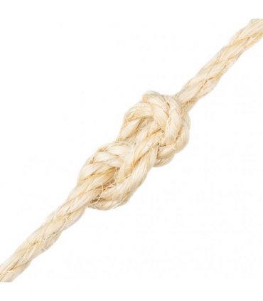 vidaXL Rope 100% Sisal 6 mm 25 m