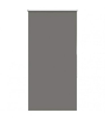 vidaXL Roller Blind Blackout Grey 65x130 cm Fabric Width 60.7 cm Polyester