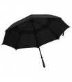 vidaXL Umbrella | Black | 190T PG, fibreglass | Large | Umbrella | Round