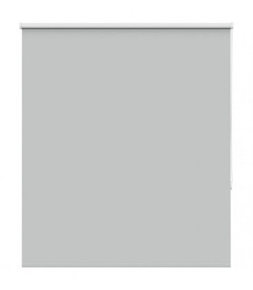 vidaXL Roller Blind Blackout Light Grey 130x150 cm Fabric Width 126.6 cm Polyester