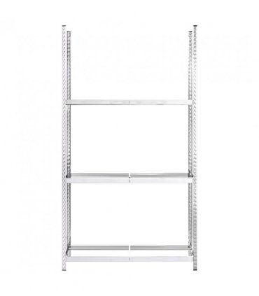 vidaXL 3-Layer Tire Racks 3 pcs Silver 110x40x200 cm Steel