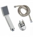 vidaXL Handheld Shower Head with 1.5 m Hose Chrome