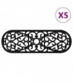 vidaXL Stair Treads 5 pcs 25x75 cm Rubber