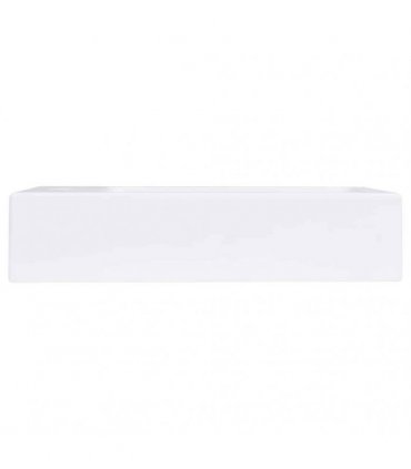 vidaXL Wash Basin 400x220x90 mm SMC White