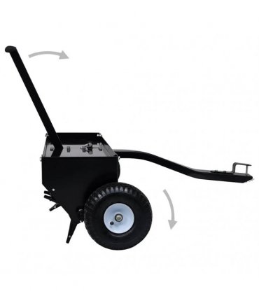 vidaXL Lawn Aerator for Ride-on Mower 102 cm