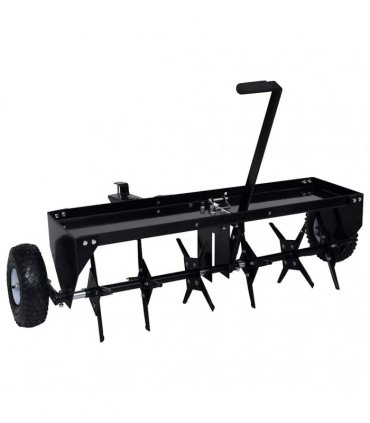 vidaXL Lawn Aerator for Ride-on Mower 102 cm