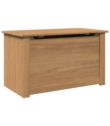vidaXL Storage Chest with Lid PANAMA 79x42x46 cm Solid Wood Pine