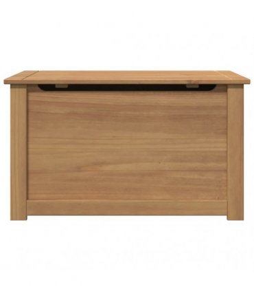 vidaXL Storage Chest with Lid PANAMA 79x42x46 cm Solid Wood Pine