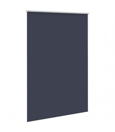 vidaXL Roller Blind Blackout Marine 160x230 cm Fabric Width 156.6 cm Polyester