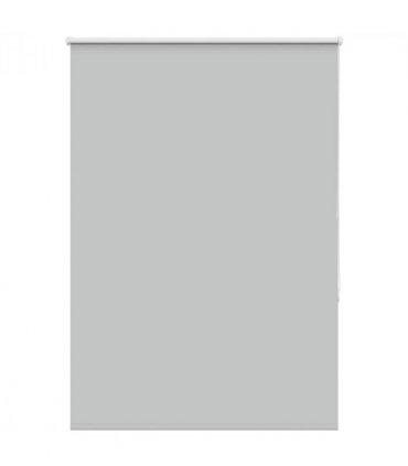 vidaXL Roller Blind Blackout Light Grey 95x175 cm Fabric Width 90.7 cm Polyester