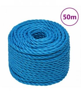 vidaXL Work Rope Blue 16 mm 50 m Polypropylene