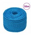 vidaXL Work Rope Blue 16 mm 50 m Polypropylene