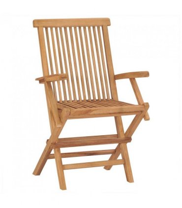 vidaXL Garden Dining Set | Natural Teak