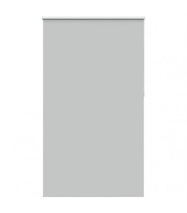 vidaXL Roller Blind Blackout Light Grey 135x230 cm Fabric Width 131.6 cm Polyester