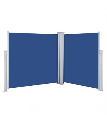 vidaXL Side Awning | Blue | 100% polyester with PU coating | 100x600 cm