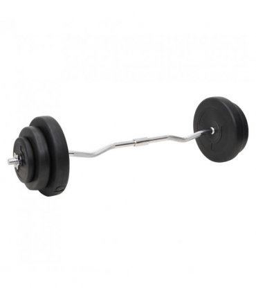 vidaXL Barbell and Dumbbell with Plates 60 kg