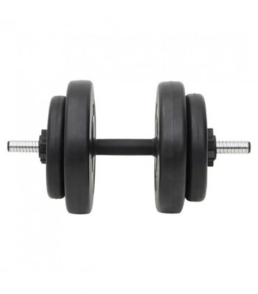 vidaXL Barbell and Dumbbell with Plates 60 kg