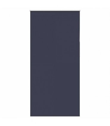 vidaXL Roller Blind Blackout Marine 90x210 cm Fabric Width 85.7 cm Polyester