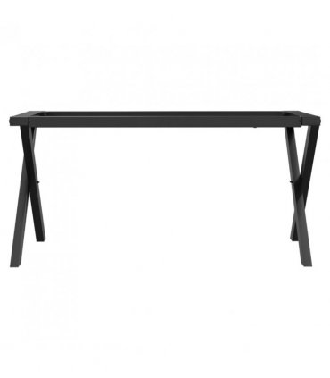 vidaXL Coffee Table Legs X-Frame 80x40x43 cm Steel