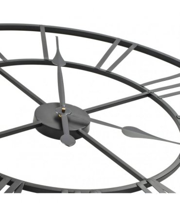 vidaXL Vintage Wall Clock with Quartz Movement Metal 80 cm XXL