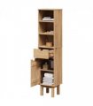 vidaXL Bathroom Cabinet OTTA 35x30x159 cm Solid Wood Pine