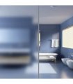 vidaXL Window Film Frosted Grey 0.9x5 m PVC